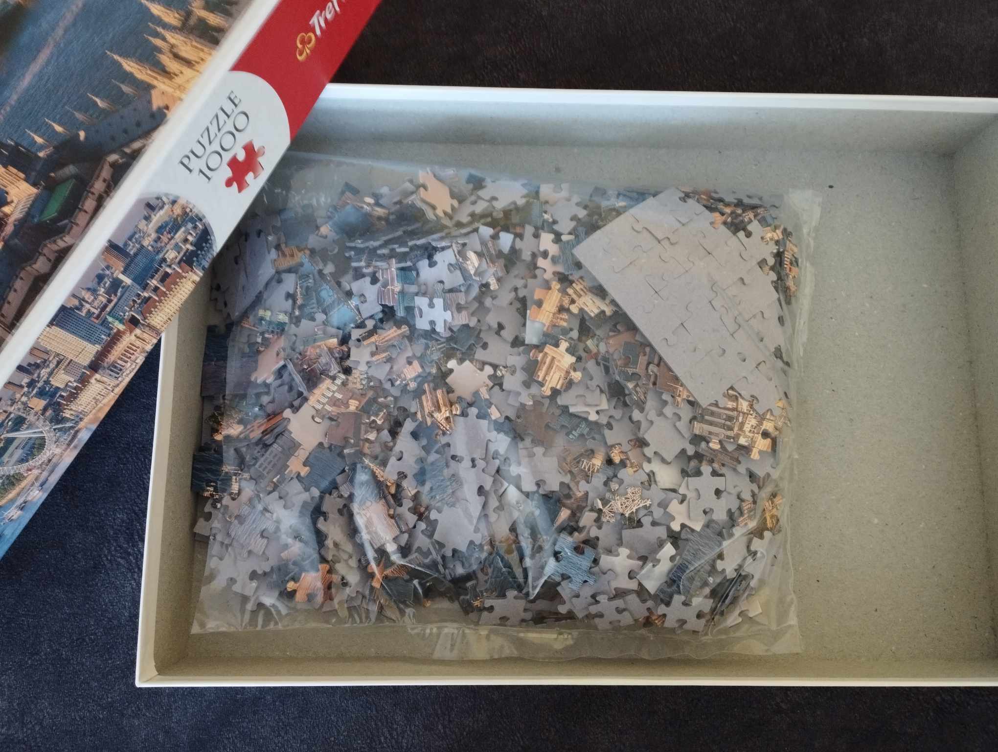 1000 db-os Trefl puzzle: Londoni látkép