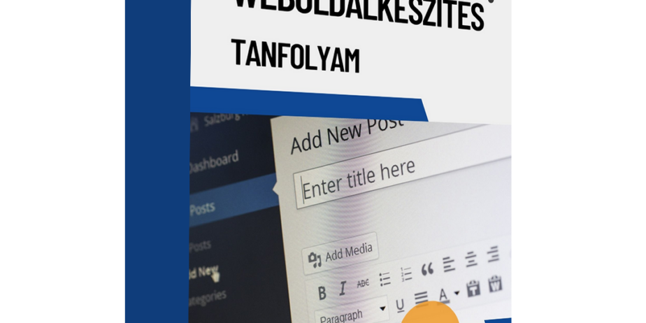 WordPress weboldalkészítés online tanfolyam